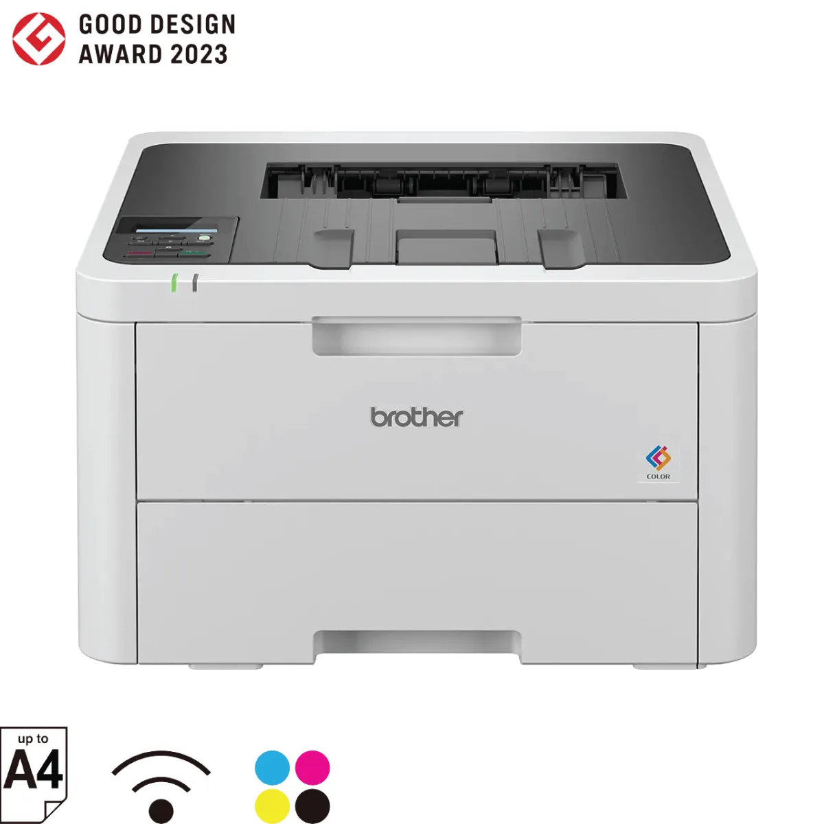 Máy in laser màu Brother HL-L3240CDW dành cho văn phòng doanh nghiệp Máy in Brother HL-L3240CDW laser màu văn phòng nhìn từ phía trước