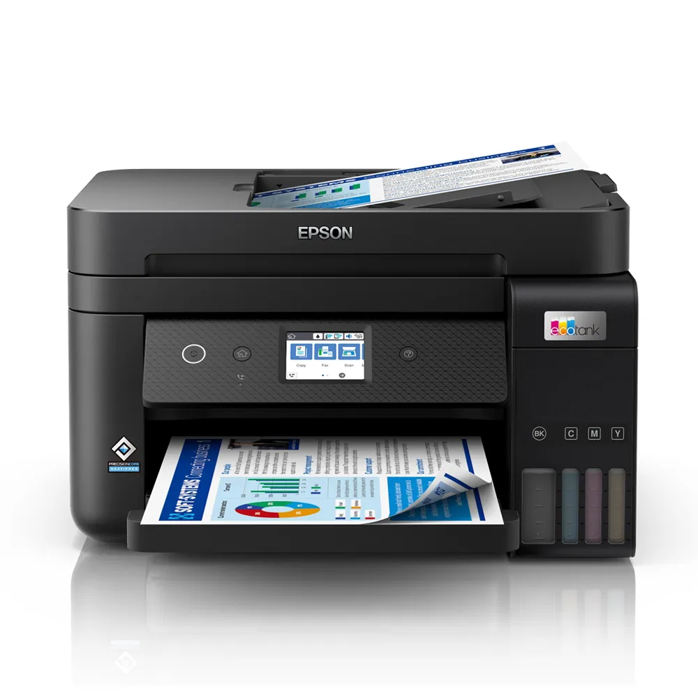 Bình mực EcoTank và màn hình LCD màu 2.4 inch trên Epson L6290 Bình mực ngoài và màn hình LCD máy in epson l6290
