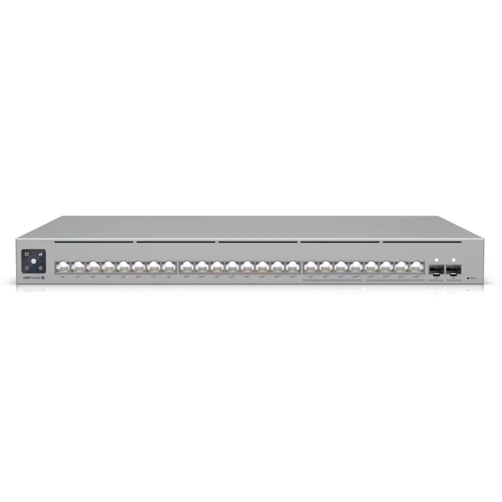 UniFi Switch Pro Max 24 PoE - switch 2.5GbE PoE++ 400W UniFi Switch Pro Max 24 PoE switch quản lý 24 cổng