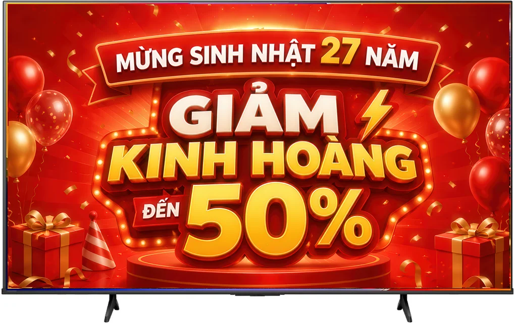 Tivi Hisense 85 inch 85A6Q 4K - màn siêu lớn, viền mỏng cho phòng khách rộng