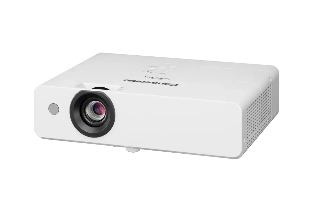 Máy Chiếu CŨ Panasonic PT-LB385 - thiết kế & kiểu dáng Máy chiếu Panasonic PT-LB385 góc bên