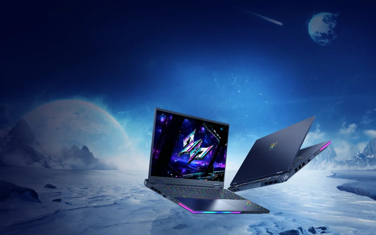 Acer Predator Helios 16 AI PH16-73 - laptop gaming RTX 5090 2025 Laptop Acer Predator Helios 16 AI PH16-73 thiết kế tổng thể