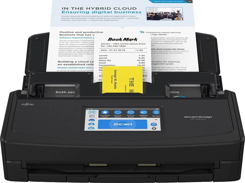 Fujitsu ScanSnap iX1600 - quét lên Google Drive, Dropbox Fujitsu ScanSnap iX1600 quét lên đám mây