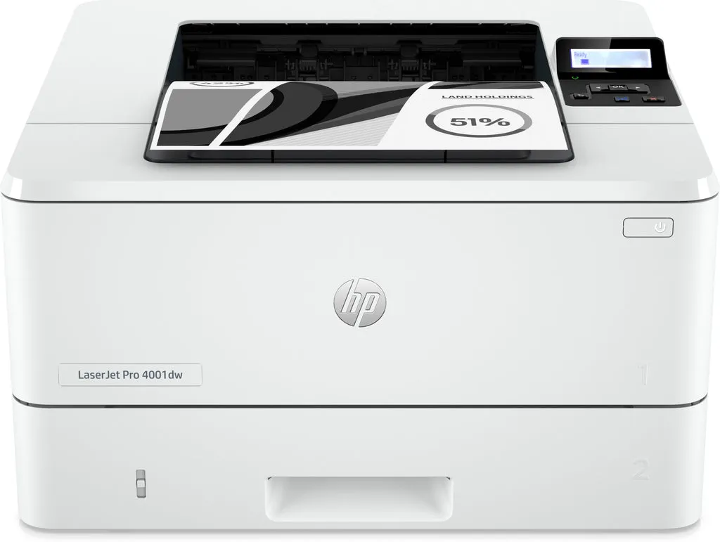 HP LaserJet Pro 4001dw – thêm WiFi 802.11b/g/n và AirPrint so với 4001dn HP LaserJet Pro 4001dw – model WiFi với Bluetooth và AirPrint