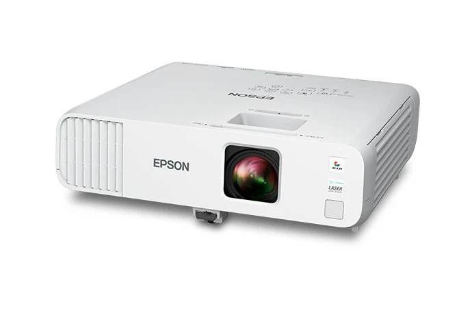 Máy chiếu Laser Epson EB-L260F góc nghiêng trái - Full HD 1920x1080 cho hội trường phòng họp