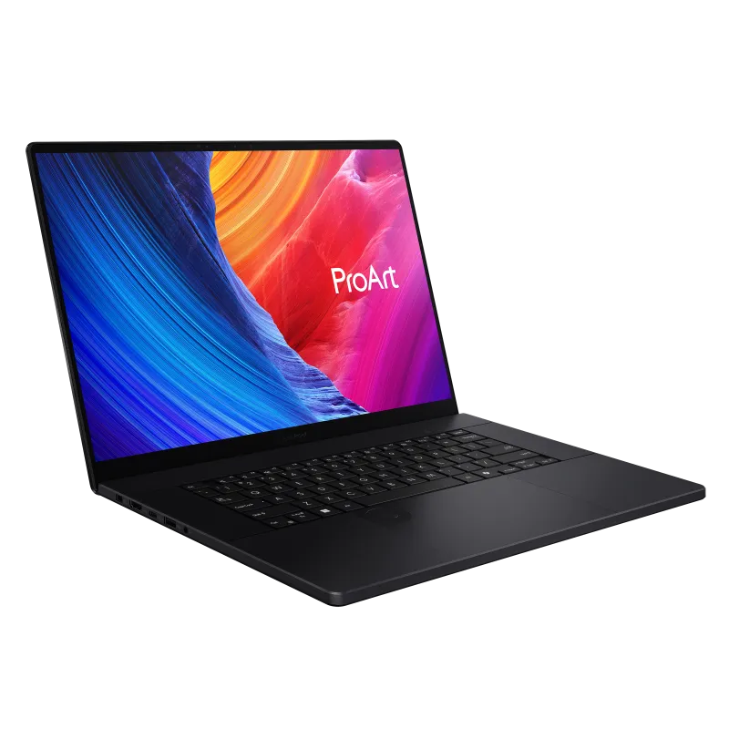 Màn 4K OLED PANTONE trên laptop ASUS ProArt P16 H7606 Laptop ASUS ProArt P16 H7606 màn hình 4K OLED hiển thị màu rực rỡ
