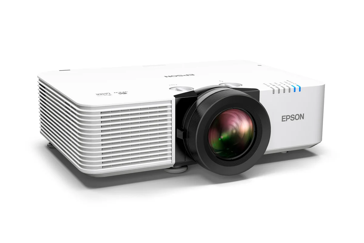 Máy chiếu Epson EB-L690SU góc trên phải - khoang ống kính 1.7× zoom