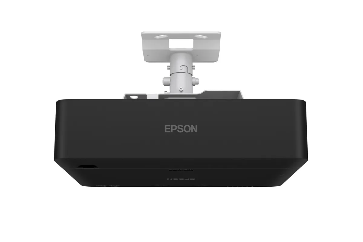 Máy chiếu Epson EB-L695SU lắp treo trần cho hội trường Máy chiếu Epson EB-L695SU lắp giá treo trần nhìn chính diện