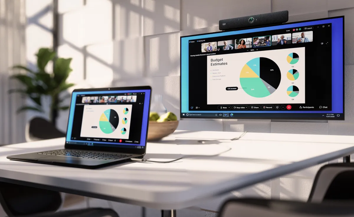 Cisco Room Bar BYOD video bar ra mắt tháng 2/2025