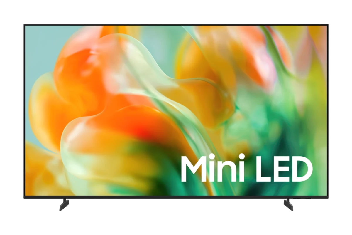 Tivi Samsung Mini LED M80H 4K 2026 màu đen mặt trước