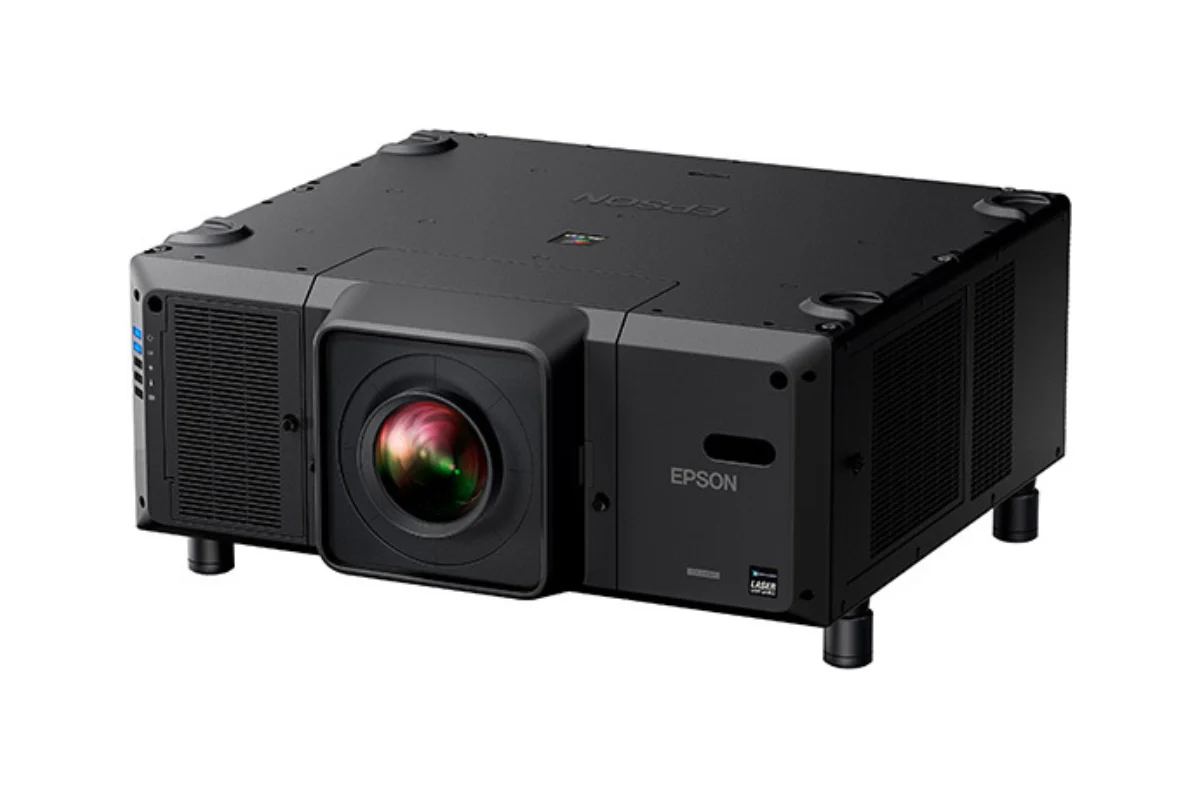 Máy chiếu Epson EB-L30000UNL nhìn từ bên trái - Hệ thống tản nhiệt công nghiệp