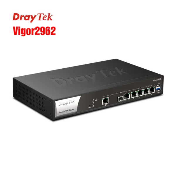 DrayTek Vigor2962 cổng kết nối 2.5GbE