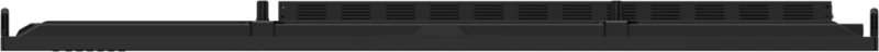 ViewSonic IFP6541 mặt trên - 8-array microphone + soundbar 20Wx2 cho phòng họp