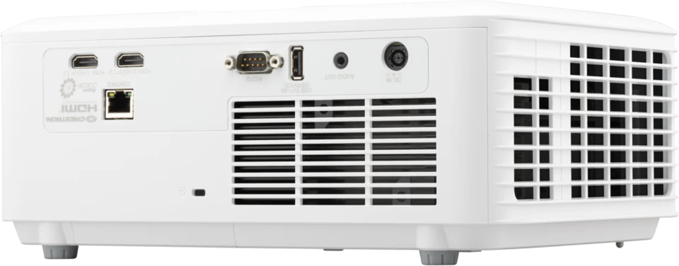 Cổng kết nối máy chiếu ViewSonic LSD500HD - 2 HDMI 2.0, RJ45 LAN, RS-232, USB-A, Audio out