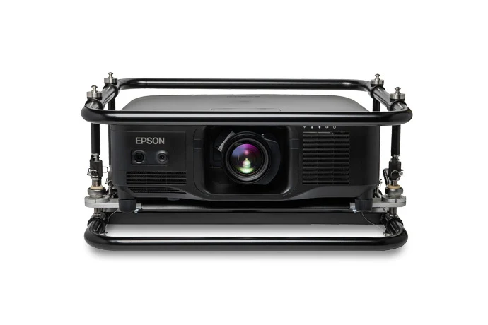 Máy chiếu Epson EB-PQ2220B lắp khung rigging treo truss cho sự kiện và projection mapping khổng lồ