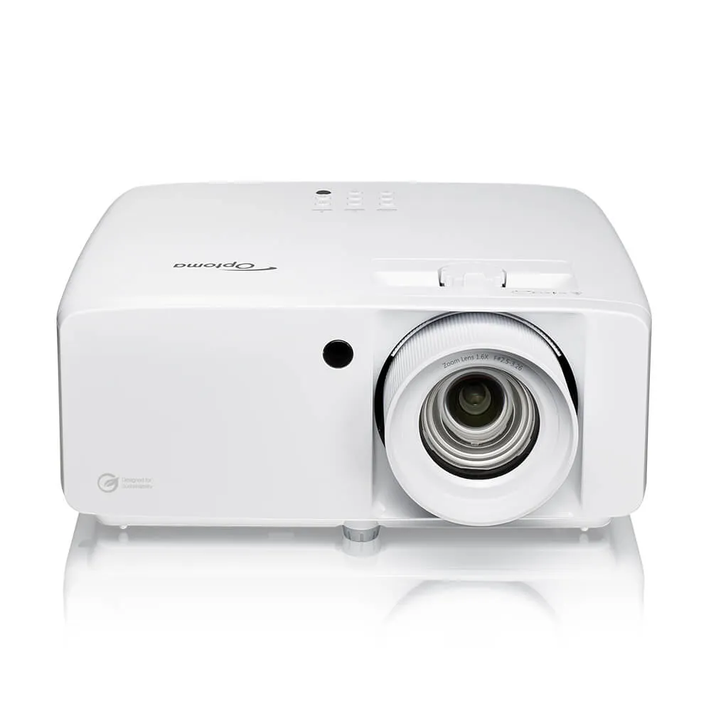 Máy chiếu Optoma ZH551 DLP laser Full HD 5.600 lumens không dây Máy chiếu Optoma ZH551 nhìn nghiêng mặt trước