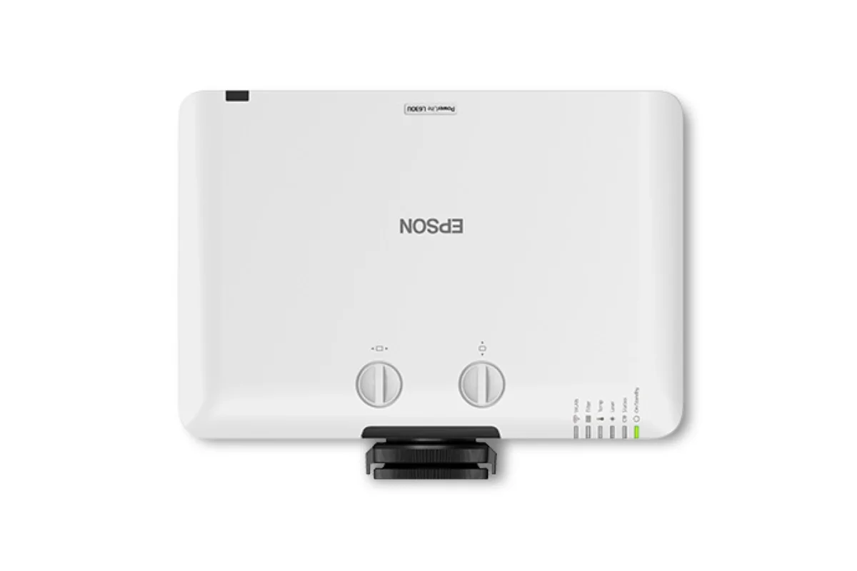 Máy chiếu Epson EB-L630U nhìn từ trên - Thiết kế mỏng chuyên nghiệp