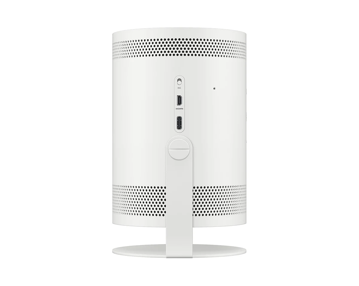 Cổng kết nối máy chiếu Samsung The Freestyle 2nd Gen - 2 micro HDMI, cổng mic, thiết kế nhỏ gọn di động