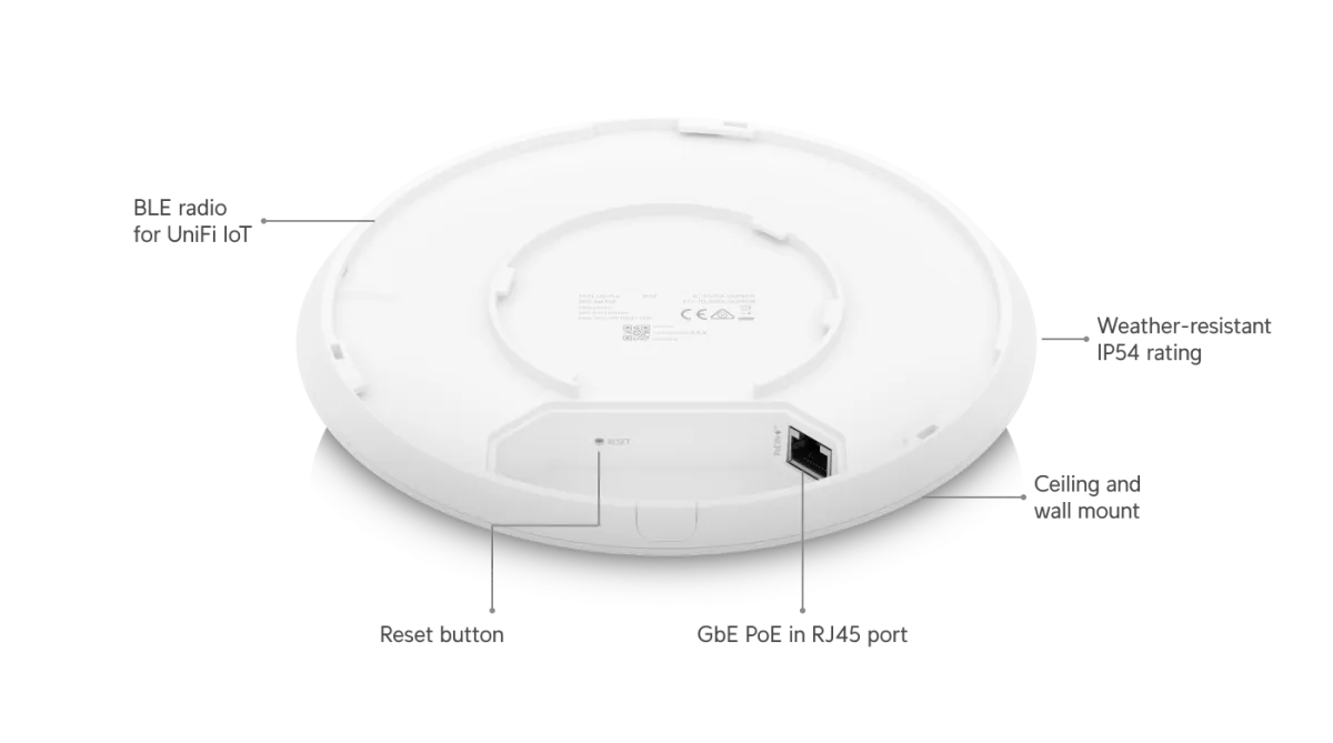 UniFi U6 Pro lắp trần văn phòng