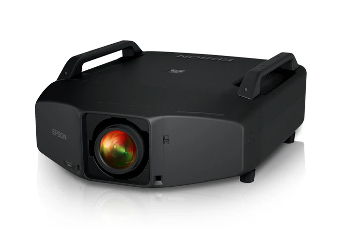 Máy chiếu Epson EB-Z11000 góc nghiêng trái - thân máy đen XGA, ống kính rời