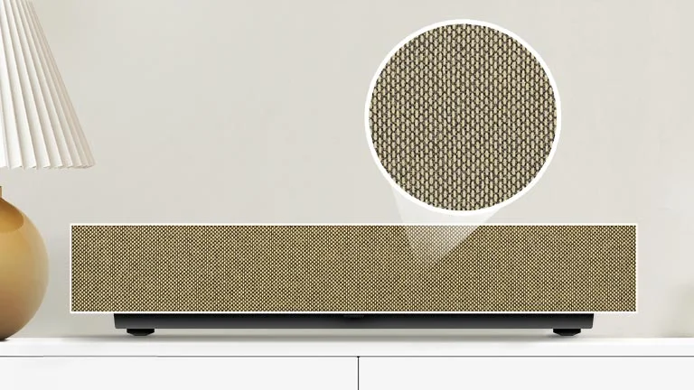 LG CineBeam HU915QE Kvadrat Re-wool fabric Đan Mạch - chất liệu cao cấp