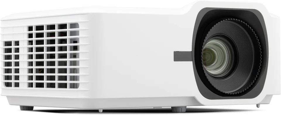 Máy chiếu ViewSonic LS630HD góc phải - thiết kế DLP laser bền bỉ cho hội trường, phòng họp, giải trí