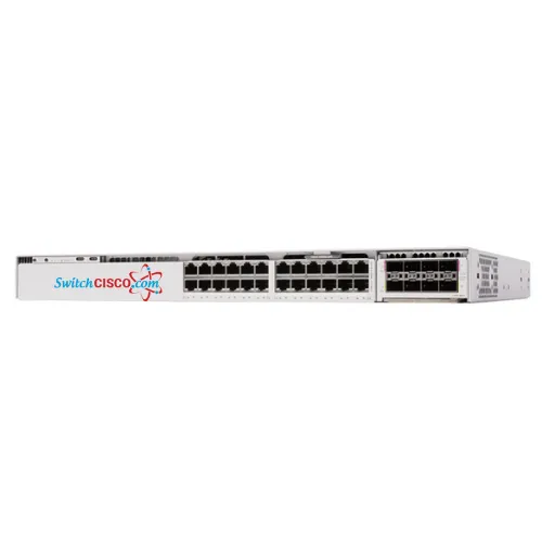 Cisco C9350-24T-E – Network Essentials, 24 cổng 1G, stacking StackWise-1.6T Cisco Catalyst C9350-24T-E – switch 24 cổng 1G không PoE, switching capacity 448 Gbps