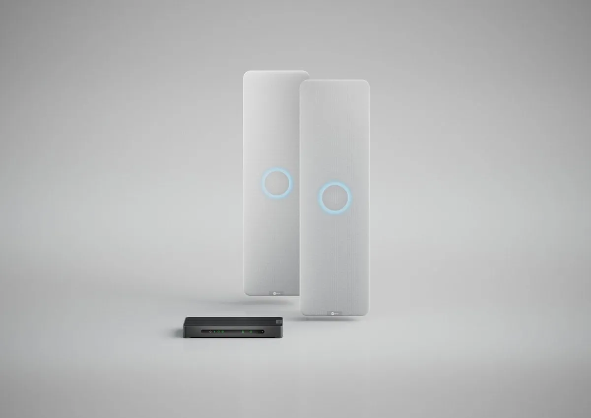Nureva HDX 2 bar màu trắng cho phòng họp vừa và lớn Cấu hình Nureva HDX 2 audio bar màu trắng gắn tường phòng họp