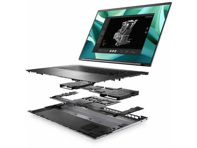 Bàn phím và thiết kế laptop Dell Precision 5690 Mobile Workstation