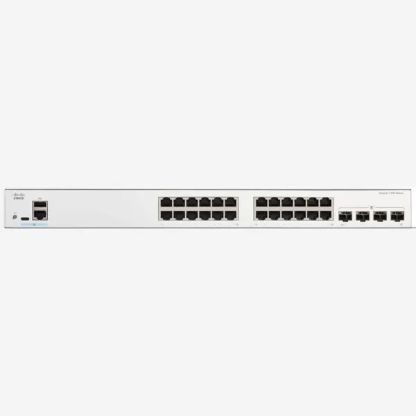 Cisco Catalyst 1200-24T-4G - switch managed 24 cổng Switch Cisco Catalyst 1200-24T-4G 24 cổng Gigabit