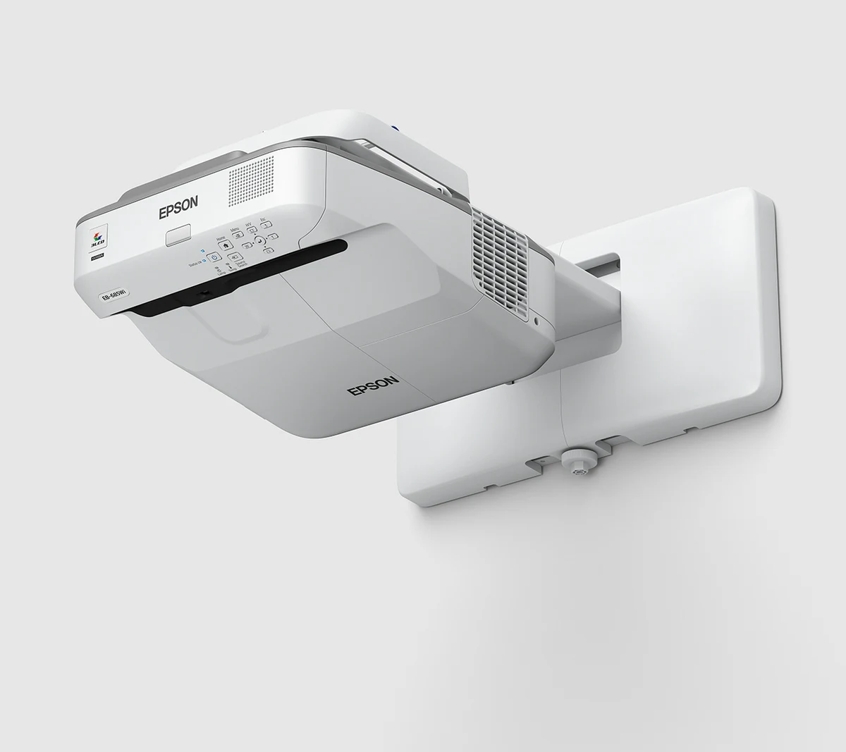 Máy chiếu Epson EB-685W WXGA siêu gần 3.500 lumens 3LCD chính hãng - treo tường góc trái