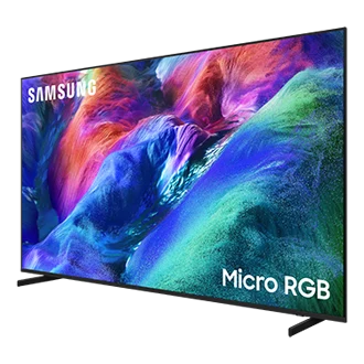 Tivi Samsung Micro RGB trong phòng khách cao cấp