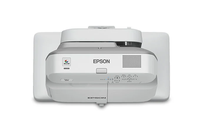 Epson EB-685Wi chiếu siêu gần biến tường và bảng thành màn hình cảm ứng tương tác cho lớp học thông minh
