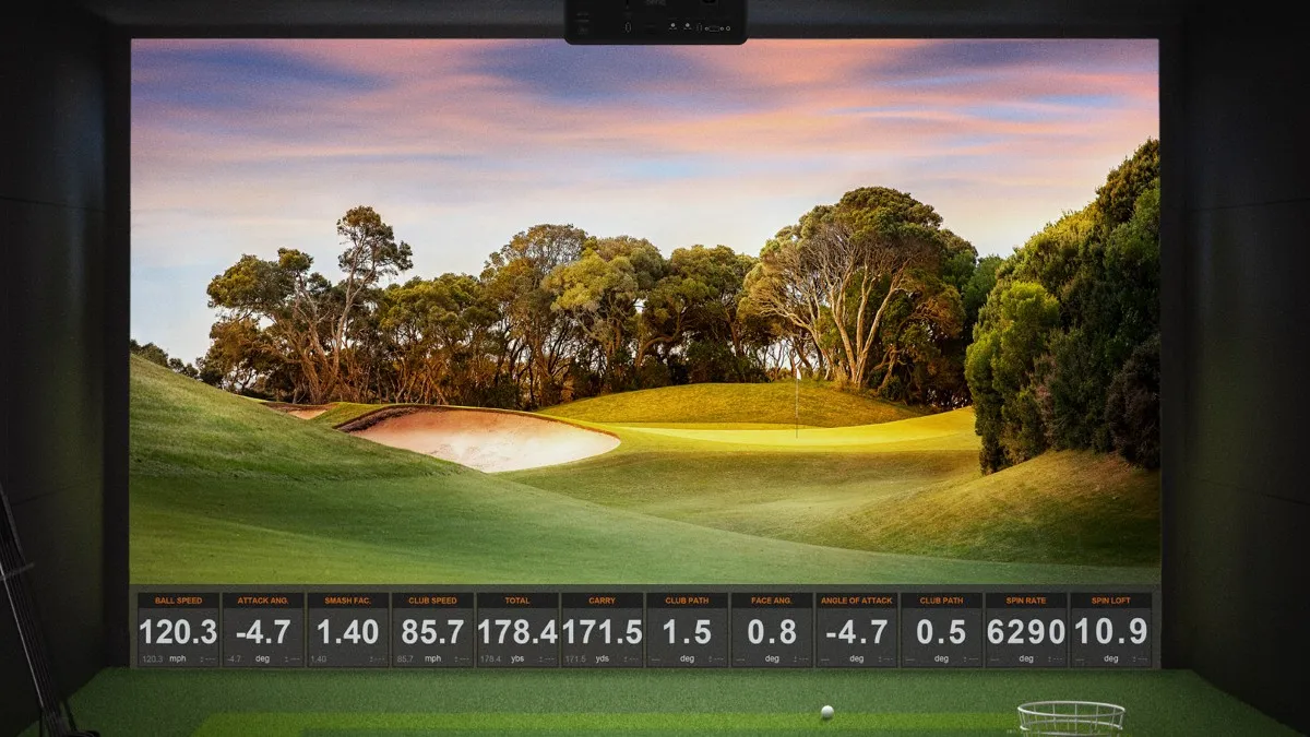 BenQ LK936ST Golf Mode chiếu màn impact screen 4K