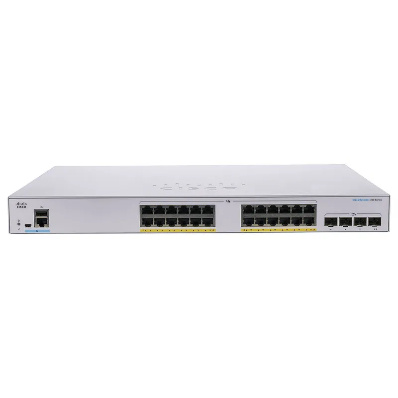 Cisco Business CBS350-24P-4G - Layer 3, 4 cổng SFP uplink Cisco Business CBS350-24P-4G cổng SFP và định tuyến L3