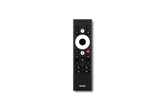 Điều khiển Android TV của Epson EH-LS800B - tích hợp Google Assistant, phím Netflix YouTube