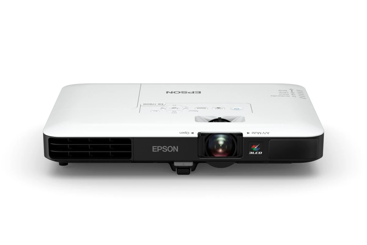 Máy chiếu cũ Epson EB-1780W siêu mỏng nhẹ WXGA 3000 lumens góc nghiêng