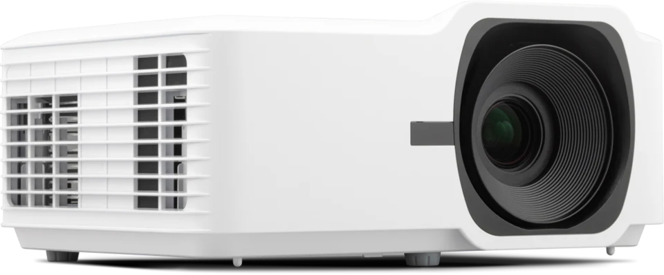 Máy chiếu ViewSonic LSD400HD góc nghiêng phải - thiết kế DLP laser bền bỉ cho hội trường