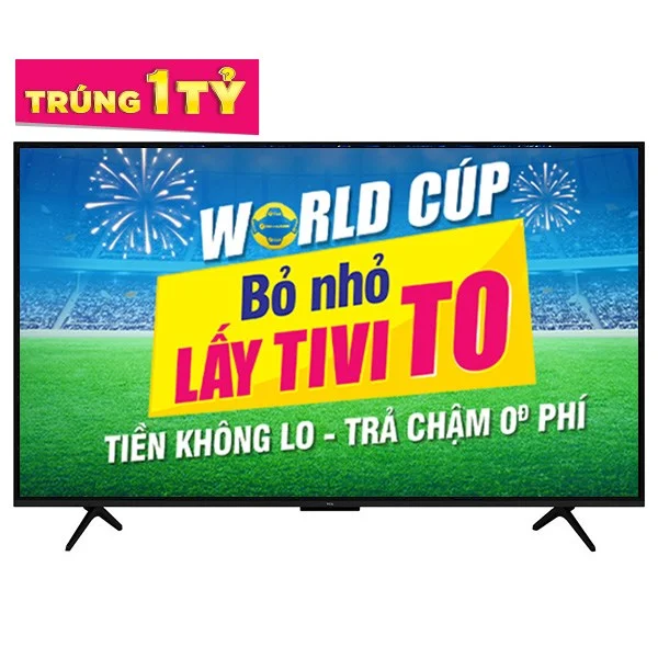 Google Tivi TCL QD-Mini LED 55 inch 55C6KS 4K - thiết kế siêu mỏng, đèn nền Mini LED