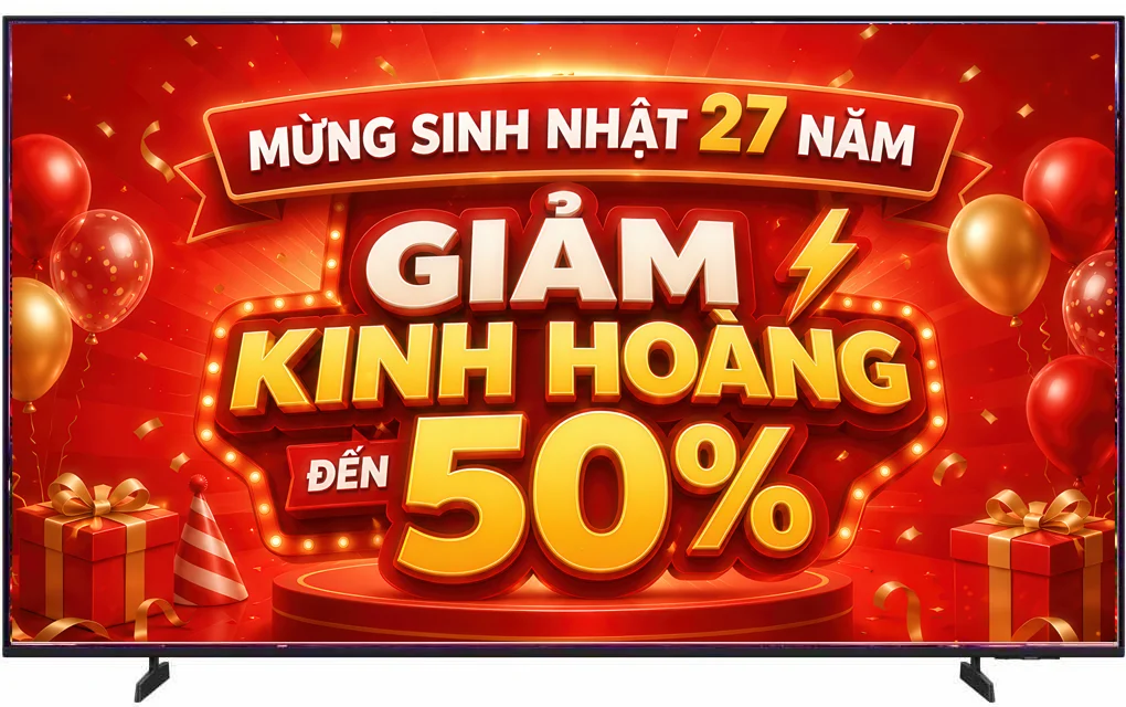 Smart Tivi Crystal UHD Samsung 85 inch UA85U8500F 4K - màn khổng lồ, thiết kế MetalStream viền mỏng