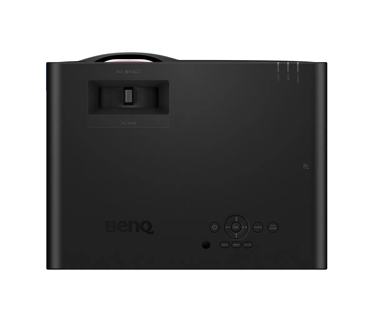 Mặt trên máy chiếu BenQ LH860ST thiết kế nhỏ gọn