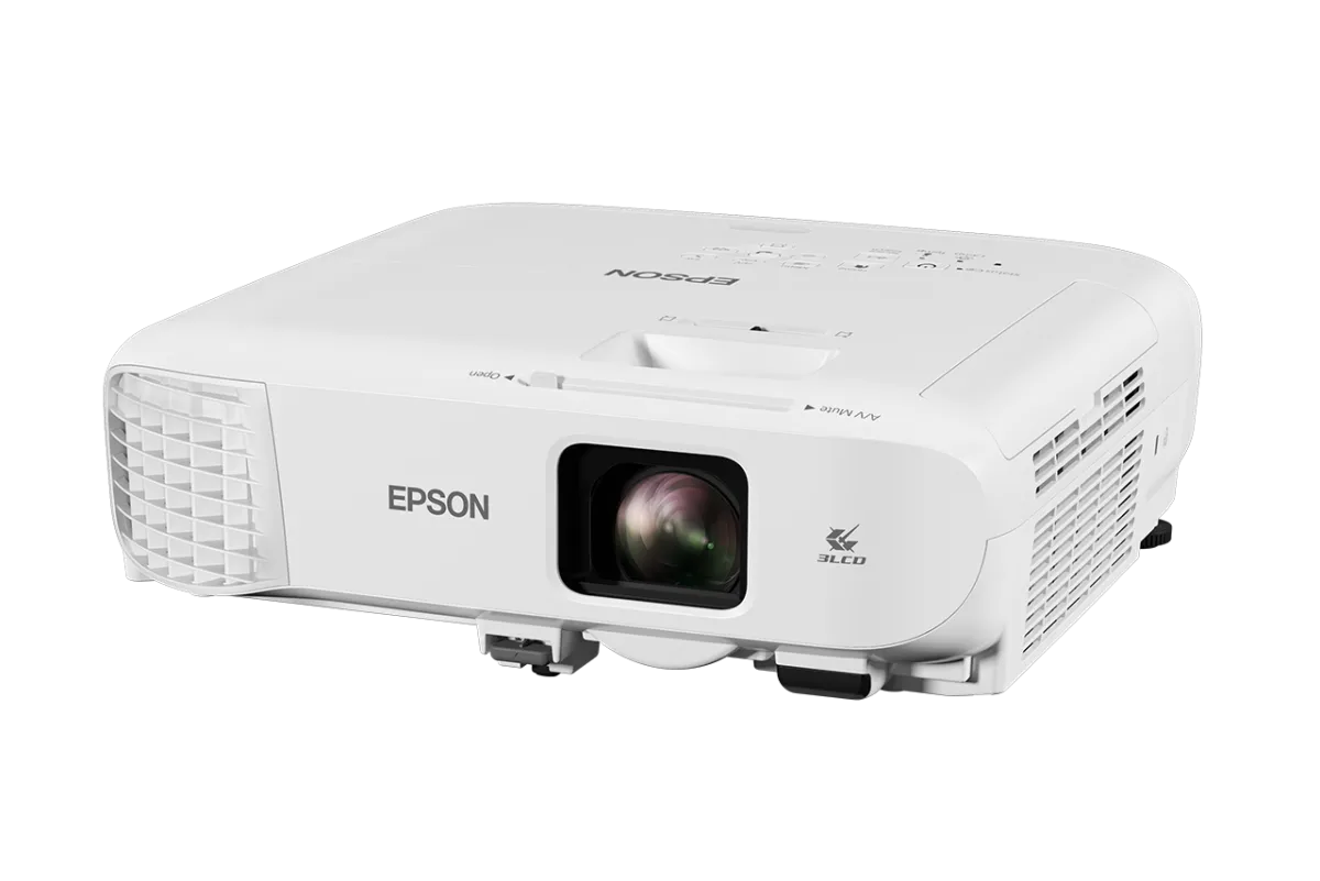 Máy chiếu Epson EB-972 mặt trước - Thiết kế chuyên nghiệp 3.1kg