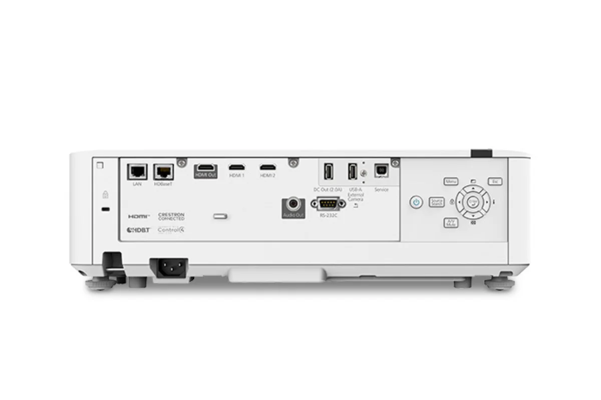 Máy chiếu Epson EB-L770U mặt sau - Cổng HDMI HDBaseT LAN