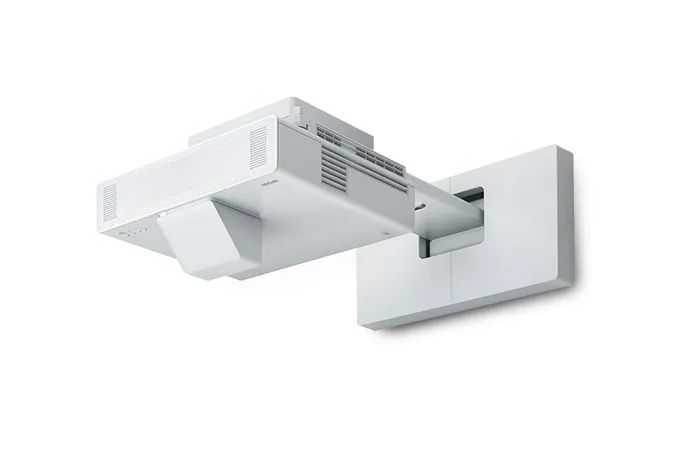 Epson EB-805F lắp giá treo tường siêu gần chiếu sát màn hình Máy chiếu siêu gần Epson EB-805F lắp giá treo tường chiếu sát màn
