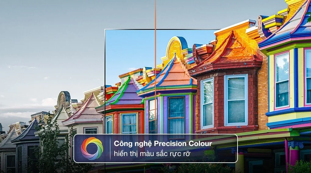Tivi Hisense 43A5S màn Full HD sắc nét, đèn nền Direct LED