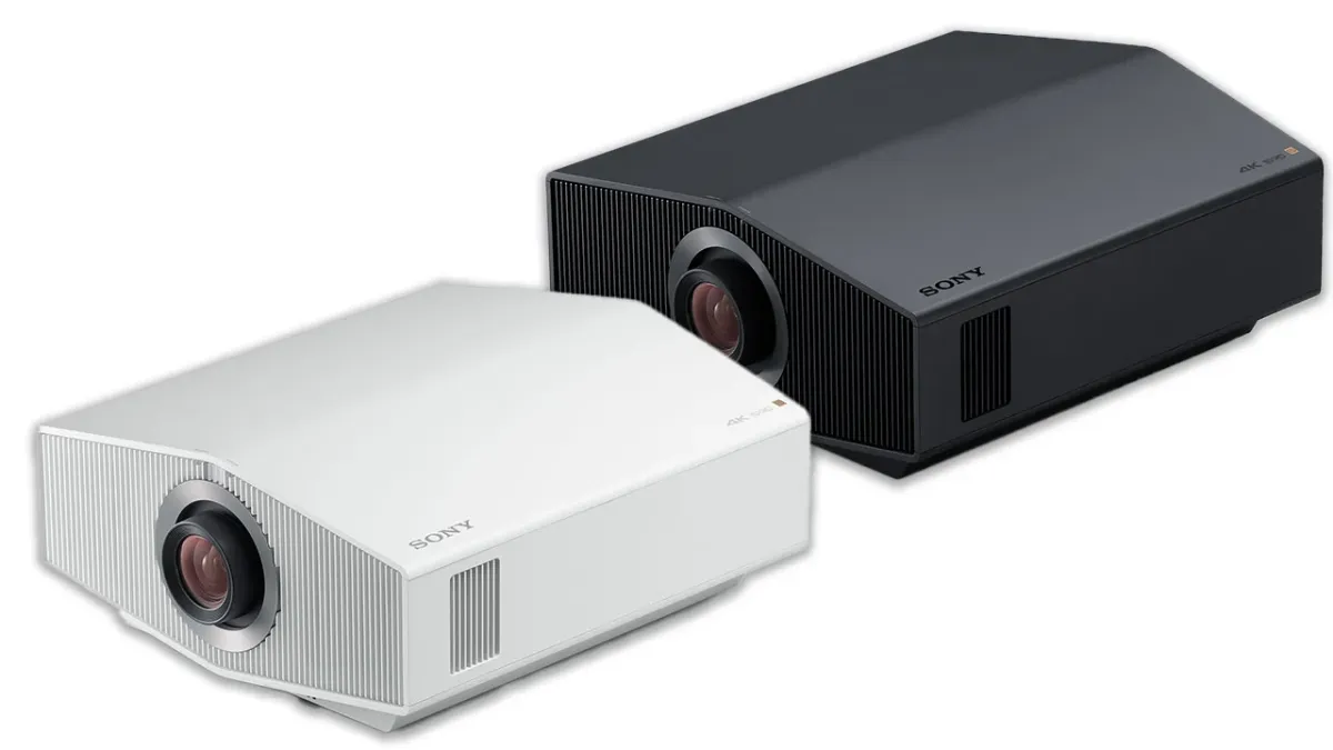 Sony VPL-XW6100ES có hai tùy chọn màu đen và trắng Máy chiếu Sony VPL-XW6100ES bản màu đen và trắng