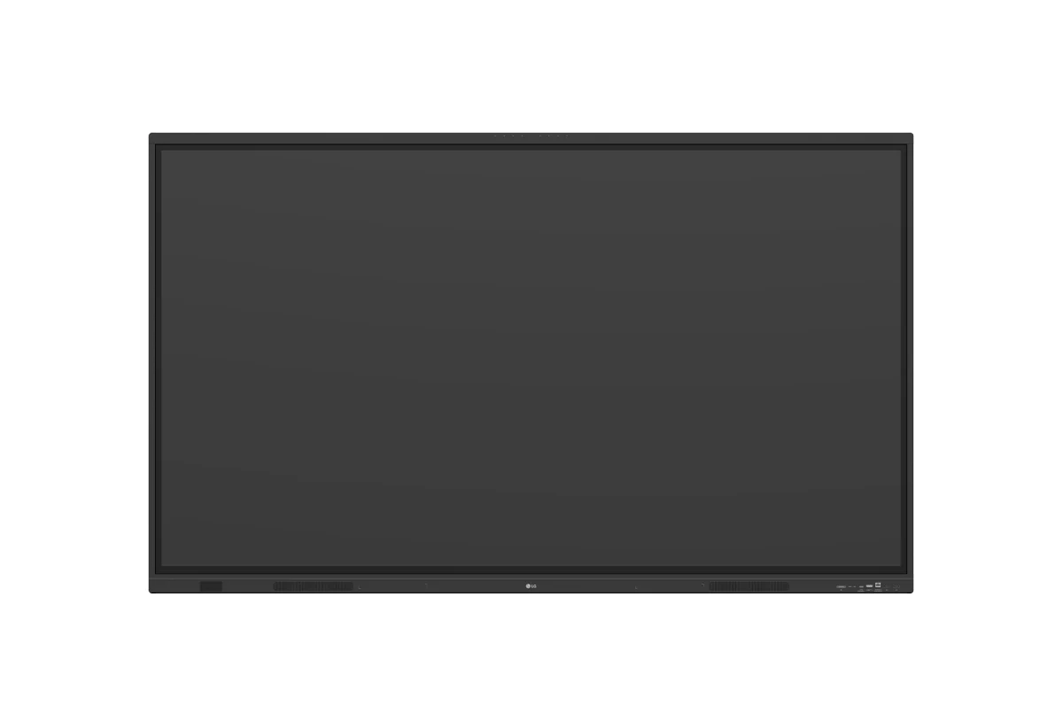 Màn hình tương tác LG 75TR3DQ-B 75 inch - góc nhìn thực tế Màn hình tương tác LG 75TR3DQ-B mặt trước 75 inch 4K UHD