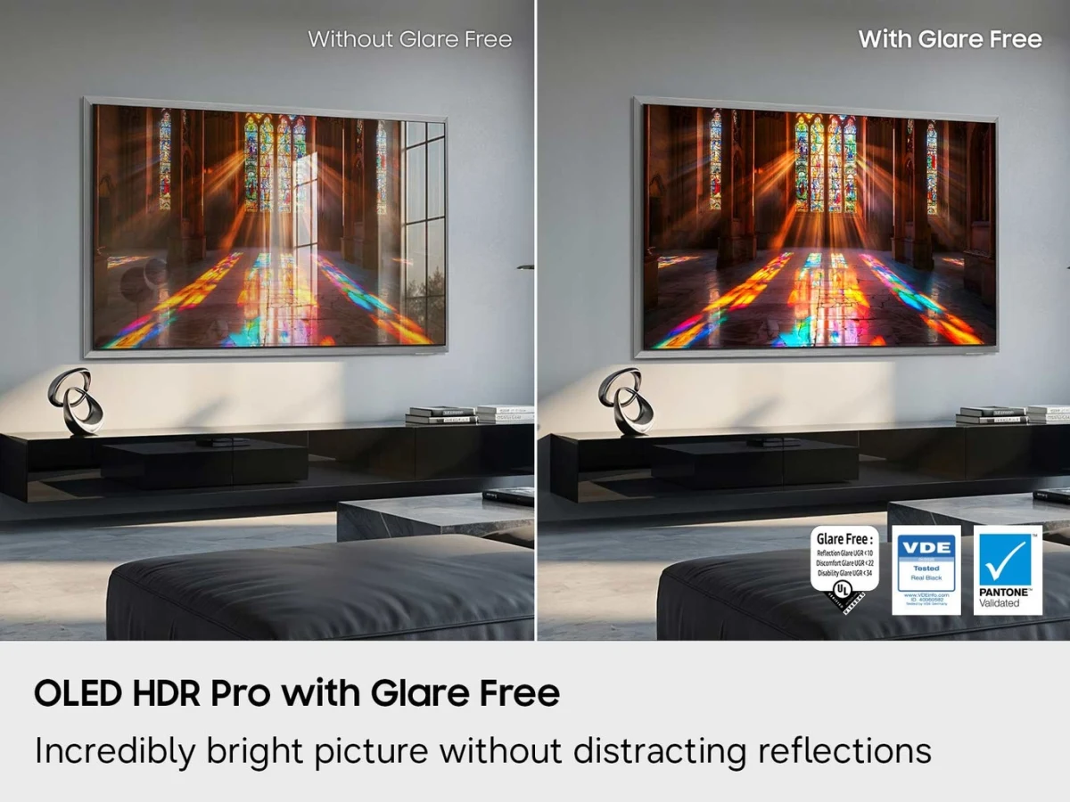 Chống chói Glare Free 3.0 trên tivi Samsung S99H QD-OLED
