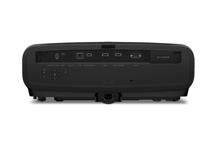 Cổng kết nối Epson EH-LS12000B - 2x HDMI 2.1 4K/120Hz eARC, USB, LAN, Trigger Out, RS-232C