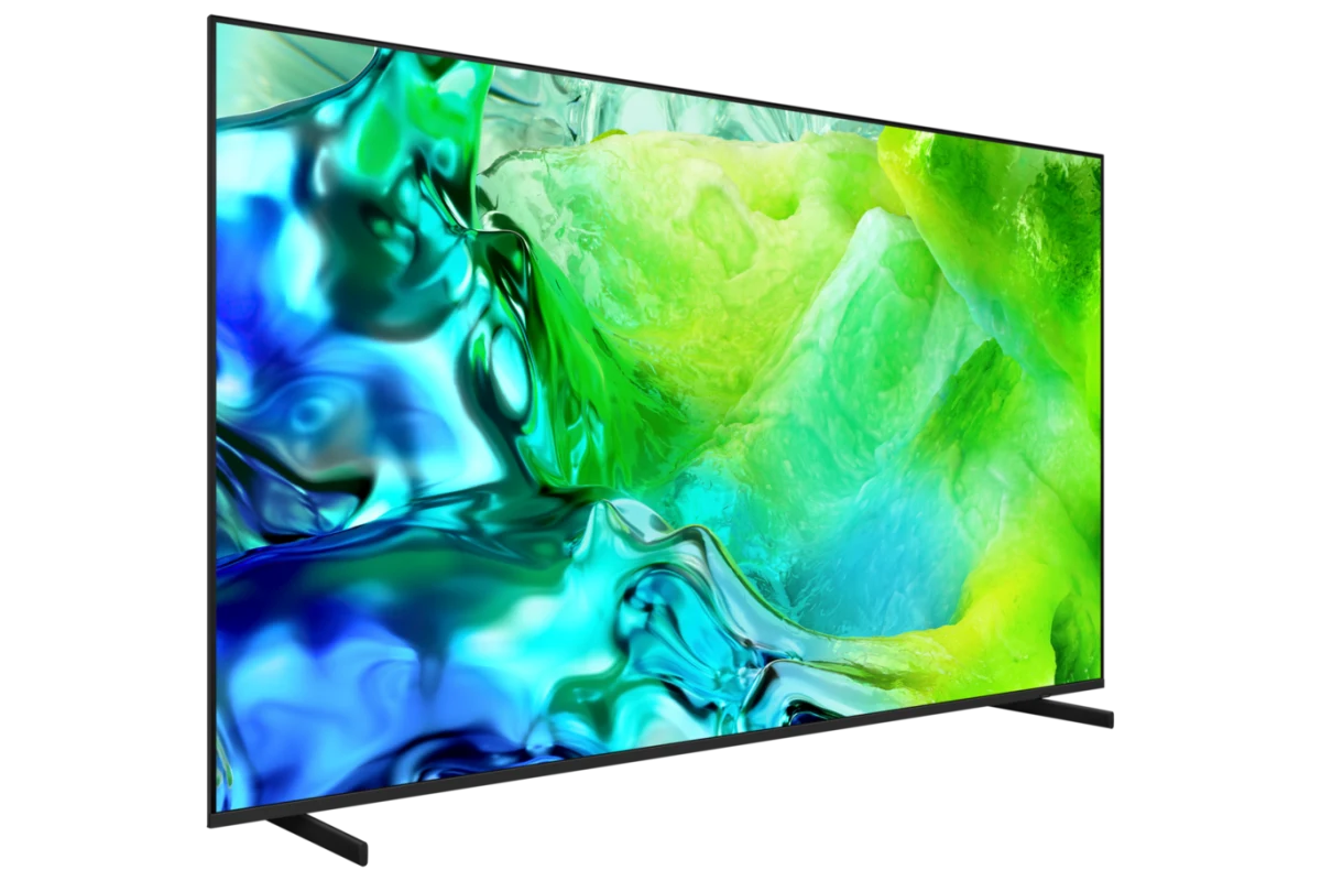 Tivi Samsung Neo QLED QN80H 4K góc nghiêng thiết kế mỏng